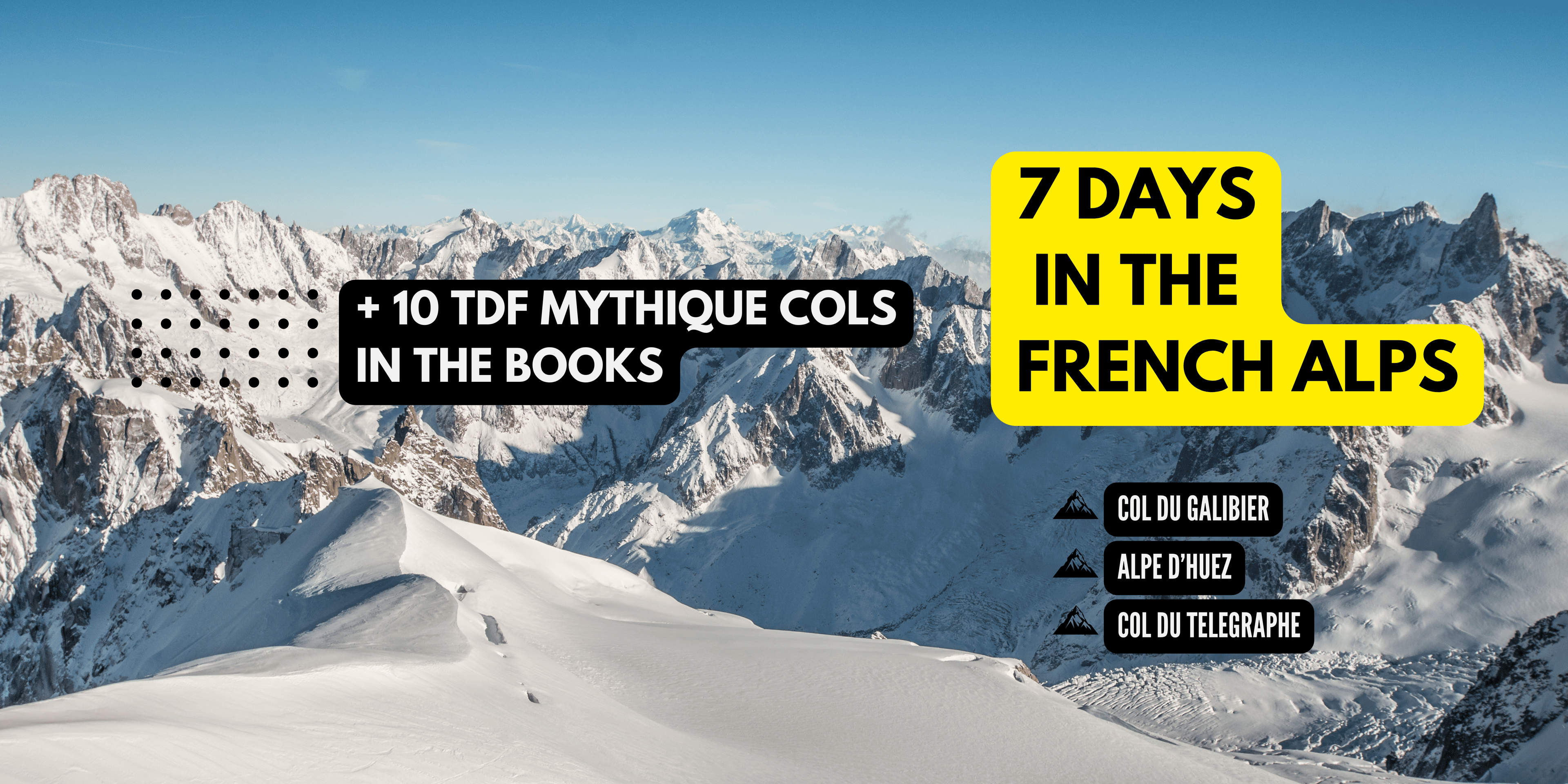 7 days in the French Alps